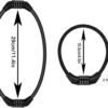 Cable de candado para bicicleta, candado de combinación de seguridad de 4 dígitos con reajuste, candado antirrobo resistente para cadena de bicicleta, candados combinados, candado de cable portátil para bicicleta motocicleta de 16 pulgadas 2 unidades