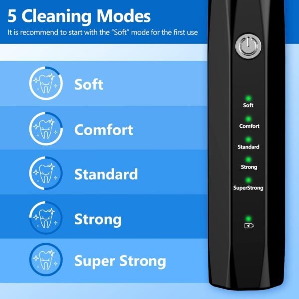 611Hk09hdL._AC_SL1500_.jpg Removedor de placa para dientes - Limpiador ultrasónico para mascotas - Kit de limpieza dental para sarro y manchas - Adecuado para perros y gatos (Negro)