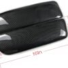 Funda de caja de almacenamiento para reposabrazos central de automóvil en fibra de carbono para BMW X5 X6 F15 F16 (X5 F15 F85 2014-2018 / X6 F16 F86 2015-2019)