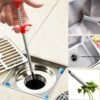 Serpiente para desagüe, Removedor de obstrucciones - Herramientas de limpieza de canalones y drenajes, Limpiador de drenaje para inodoro, alcantarilla, regadera, cocina, baño y tina. Herramienta de limpieza de desagües obstruidos, Garra flexible para recoger objetos (63 pulgadas)