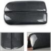 Funda de caja de almacenamiento para reposabrazos central de automóvil en fibra de carbono para BMW X5 X6 F15 F16 (X5 F15 F85 2014-2018 / X6 F16 F86 2015-2019)