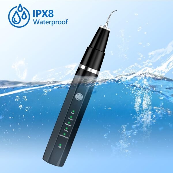 71vg77X0urL._AC_SL1500_.jpg Removedor de placa para dientes - Limpiador ultrasónico para mascotas - Kit de limpieza dental para sarro y manchas - Adecuado para perros y gatos (Negro)