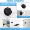 Cámara Oculta WiFi Inalámbrica Portátil, Mini Cámara de Seguridad 1080P HD con Visión Nocturna, Alerta de Detección de Movimiento para APP de Teléfono, Micromonitor para Hogar/Carro/Oficina/Bebé/Apartamento.