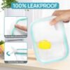 Contenedores de Almacenamiento de Comida de Vidrio Vtopmart de 18 Piezas con Tapas, Contenedores de Preparación de Comidas, Contenedores de Almuerzo Herméticos Bento con Tapas con Cierre a Prueba de Fugas para Microondas, Horno, Congelador, Lavavajillas