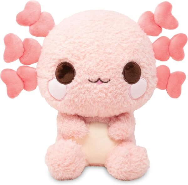 81Tuw4nB-L._AC_SL1500_-5.jpg Cuddle Barn PlushGoals - Lottie, la preciosa Axolotl | Peluche coleccionable súper suave y lindo, de 9 pulgadas