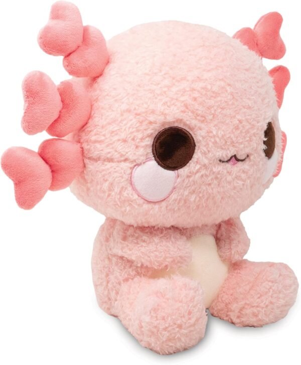 81aGKrJzDeL._AC_SL1500_-5.jpg Cuddle Barn PlushGoals - Lottie, la preciosa Axolotl | Peluche coleccionable súper suave y lindo, de 9 pulgadas