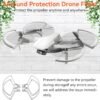Hélices Mini 4K/Mini 2 SE/Mini SE/Mini 2: con Protector de Hélices, Extensiones de Patas de Aterrizaje, Soporte de Hélices, Cubierta de Gimbal. ¡Total de 24 piezas para el Set de Accesorios para DJI Mini 2 SE/Mini SE/Mini 2 Drone!