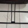 Soporte de estacionamiento de bicicletas para 3 bicicletas en el piso para garaje de bicicletas, organizador de almacenamiento de bicicletas resistente para interiores/exteriores para bicicleta de montaña MTB, de carretera y para niños, compatible con ruedas de hasta 2.5"