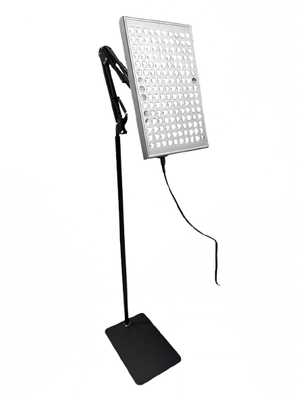 Terapia de Luz Roja para el Cuerpo, Terapia de Luz Infrarroja, Paneles de Lámpara de Terapia de Luz Roja con Soporte, Dispositivo de Terapia de Luz Roja de Led Rojo 660nm y 850nm Infrarrojo Cercano en Casa para Rostro, Cuerpo Completo, Dolor en la Piel y Espalda.