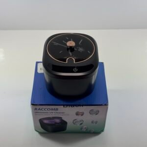 Limpiador ultrasónico para retenedores, dentaduras postizas, protectores bucales, alineadores, bandejas blanqueadoras, Limpiador de joyería ultrasónico de 255ML y 43kHz, Máquina ultrasónica portátil para retenedores, ideal para el hogar y viajes, Regalo ideal