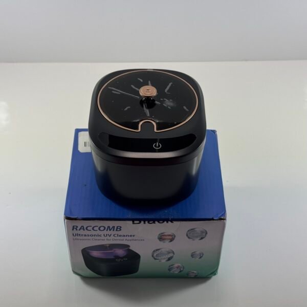 Limpiador ultrasónico para retenedores, dentaduras postizas, protectores bucales, alineadores, bandejas blanqueadoras, Limpiador de joyería ultrasónico de 255ML y 43kHz, Máquina ultrasónica portátil para retenedores, ideal para el hogar y viajes, Regalo ideal
