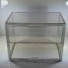 Contenedores de almacenamiento apilables de plástico transparente con tapa magnética, caja de acrílico para exhibición de cosméticos, figuras grandes y coleccionables (paquete de 4, X-Large)